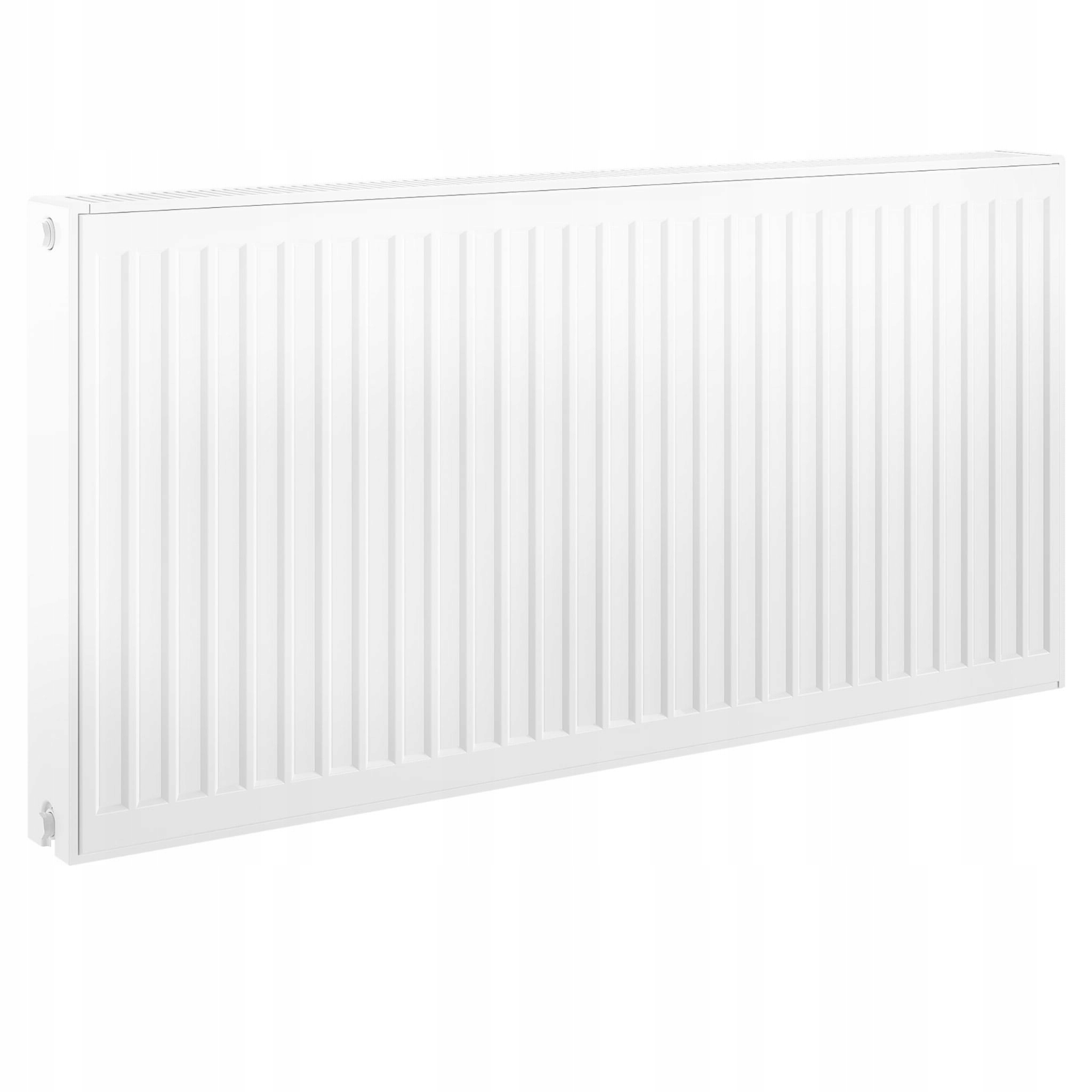 Idmar Group 999 W oceľový panelový radiátor, biely 1200 x 600 x 75 mm - bočné alebo spodné pripojenie